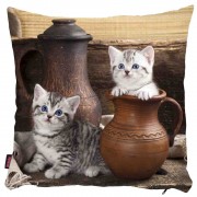 Kedili Yastık Kılıfı-45